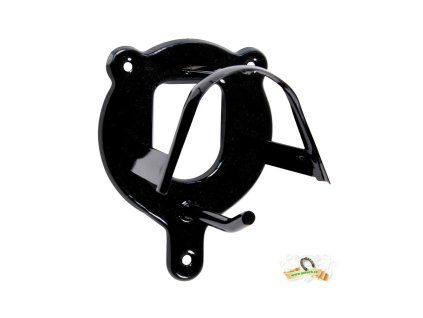 DRŽÁK na uzdečku kovový (Barva černá)