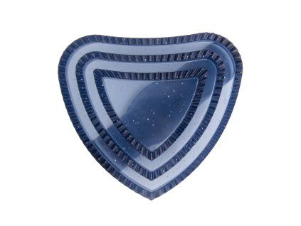 HŘBÍLKO dětské srdíčko (Barva modrá)