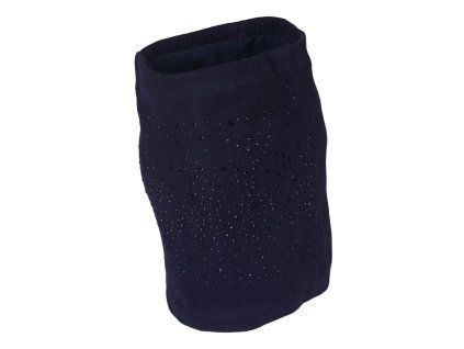NÁKRČNÍK s kamínky (Barva tmavě modrá)