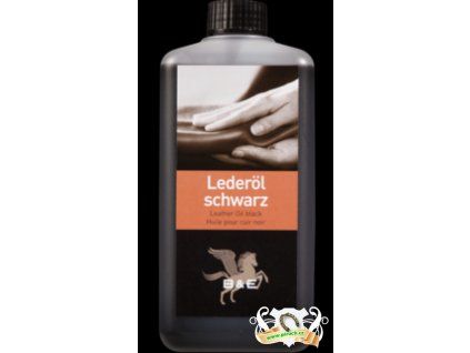 OLEJ na kůži B a E (Barva černá, Velikost 1 l)