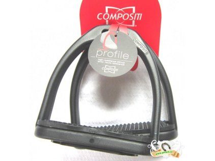 TŘMENY COMPOSITI PROFILE (Barva černá, Velikost 12 cm)