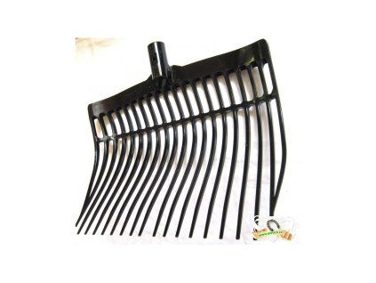 VIDLE plastové polykarbonátové (Barva černá)