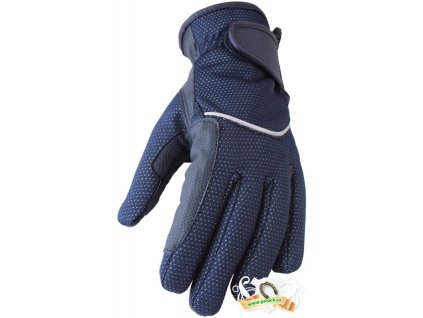 rukavice zimni modre