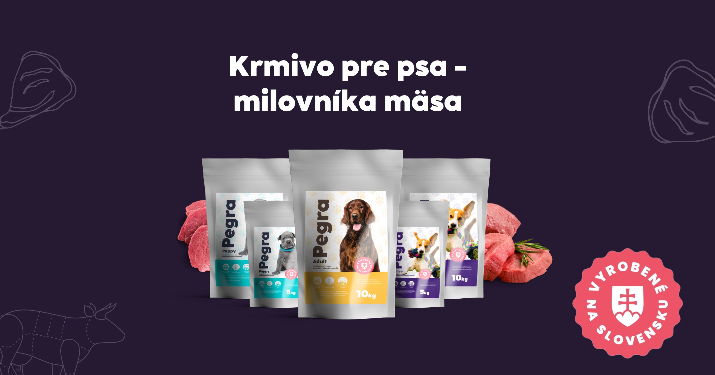 Kvalitne krmivo pre psa