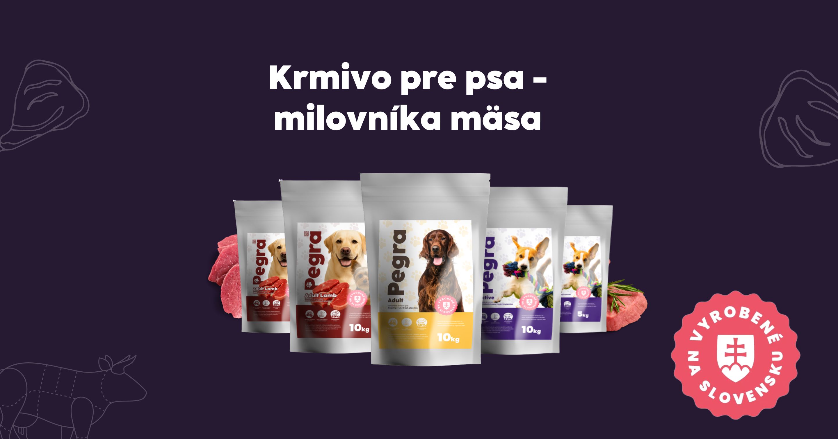 Kvalitne krmivo pre psa