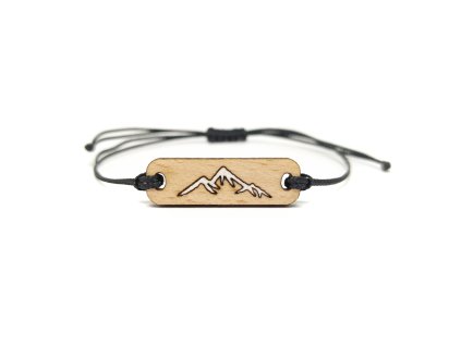 pehucraft dřevěné náramky buk hory micro cord paracord darek laser