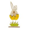 pehucraft zajíček dřevěný velikonoce ozdoba dekorace žlutý na nožičkách