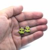 pehucraft dřevěné náušnice žába rosnička zelená gravírování dárek puzeta 4