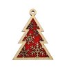 pehucraft drevena vanocni ozdoba 3d stromecek cerveny 4