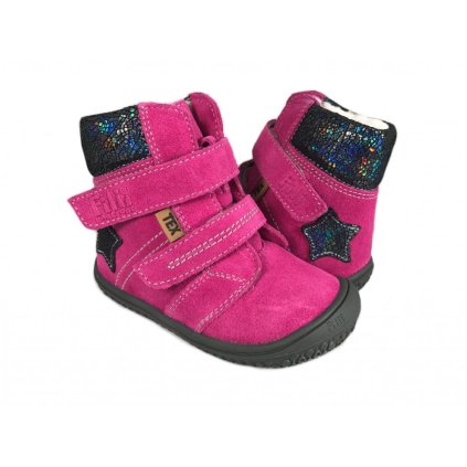 10412 3 barefoot zimni obuv filii himalaya tex pink m