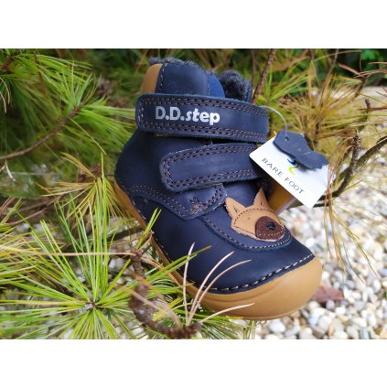 D.D. Step Zimné čižmičky Royal Blue 018-814