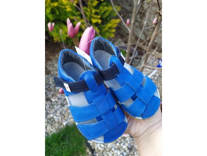 Ef Barefoot sandálky Modrá