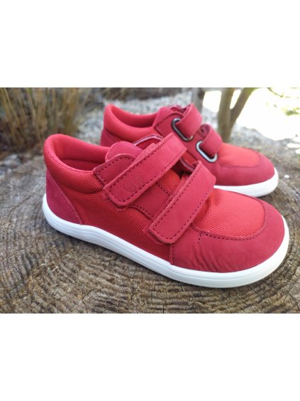 BABY BARE SHOES FEBO SNEAKERS RED