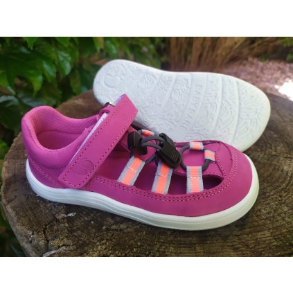 Sandále Baby Bare Shoes FEBO SUMMER FUCHSIA
