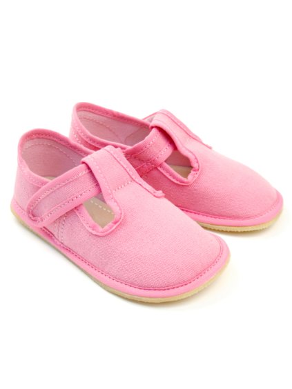 Ef barefoot dievčenske papuče 395 Pink