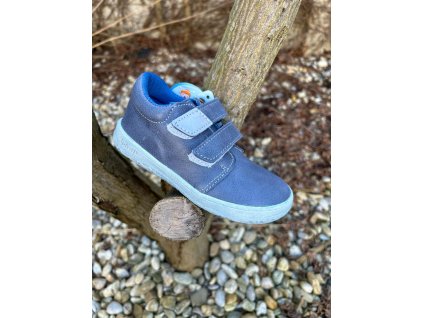 Jonap B1 mv svetlo modrá Slim - kožené topánky / tenisky