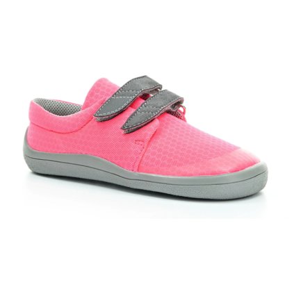Tenisky BEDA BAREFOOT LILLY NEÓNOVO RUŽOVÉ