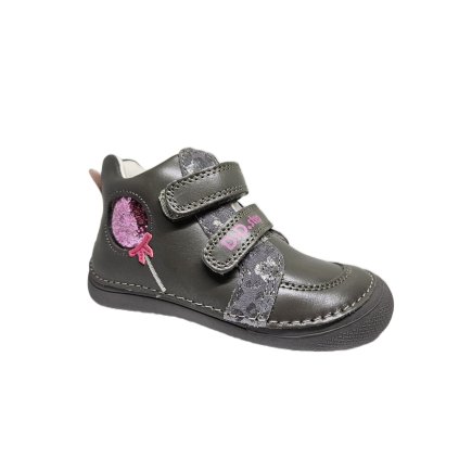 Kožené topánky D.D. STEP Dark Grey A063-42804