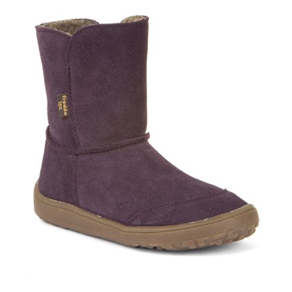 Čižmy FRODDO BAREFOOT TEX SUEDE PURPLE G3160238-6