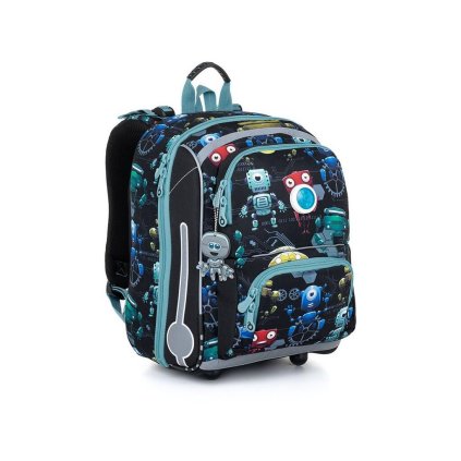 Školská taška s robotmi