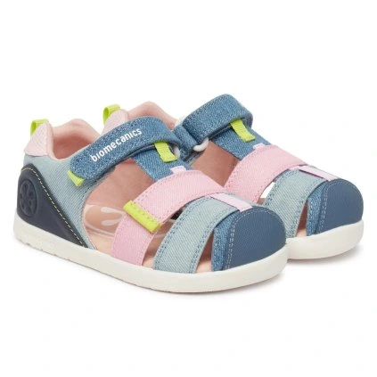 sandále pre dievča s bielou podrážkou