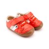 Tenisky OLD SOLES PAVE BRIGHT RED/GRID SNOW
