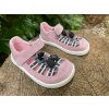 Sandále Baby Bare Shoes FEBO SUMMER GREY PINK