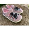 Sandále Baby Bare Shoes FEBO SUMMER GREY PINK