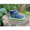PROTETIKA BAREFOOT FABIAN NAVY CELOROČNÉ KOŽENÉ TOPÁNOČKY