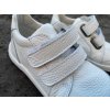 Kožené topánky BABY BARE SHOES FEBO GO WHITE