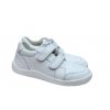 Kožené topánky BABY BARE SHOES FEBO GO WHITE