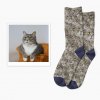 ponožky s vlastní kočkou