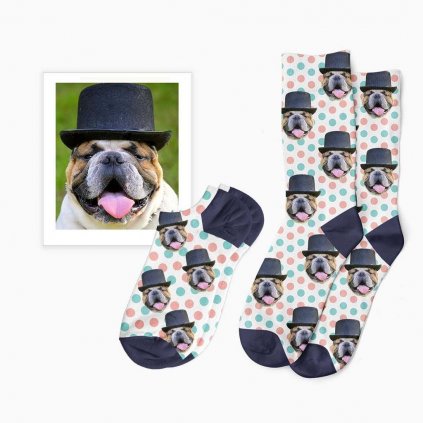 puntíkované polaroid