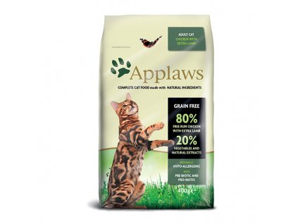 Applaws granule Cat Adult Kuře s jehněčím 400g