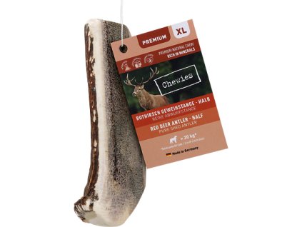 Paroží jelení Chewies Geweih - Snack - XL - půlené