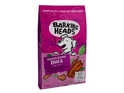 BARKING HEADS Doggylicious Duck 12kg
