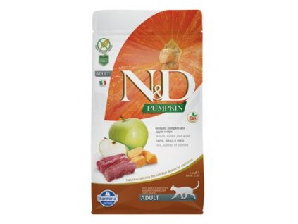 N&D Pumpkin CAT Venison & Apple 300g