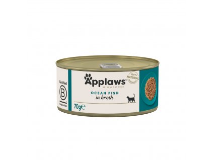 Applaws konzerva Cat Mořské ryby 70g
