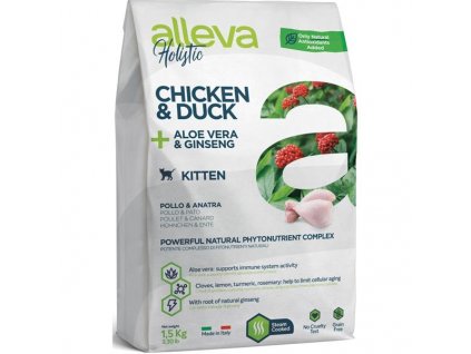 ALLEVA HOLISTIC Cat Dry Kitten 1,5kg