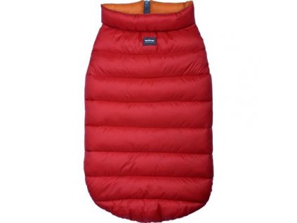 Red Dingo Puffer Jacket – Červená / Oranžová velikost bundy 40 cm