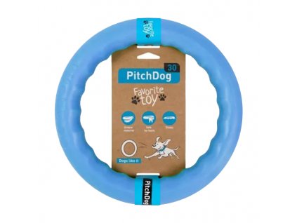 PitchDog tréninkový Kruh pro psy modrý Small