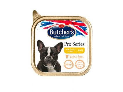 Butcher's Dog Pro Series T&B drůb/hovězí vanička 150g