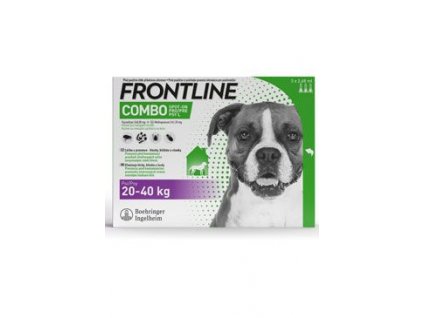 FRONTLINE COMBO spot-on pro psy L (20-40kg)-3x2,68ml