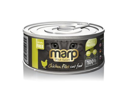 Marp Chicken Filet konzerva pro kočky s kuřecími prsy 12x70g