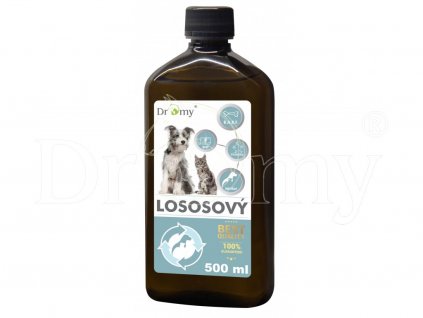 Dromy Lososový olej Premium 500ml.