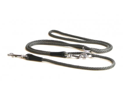Aminela lanové přepínací vodítko 8mm/240cm šedé SLEVA 20% VÝPRODEJ