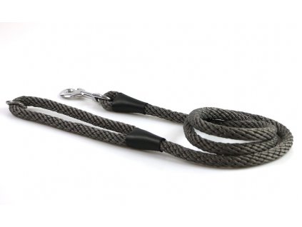 Aminela lanové vodítko 12mm/150cm šedé SLEVA 20% VÝPRODEJ