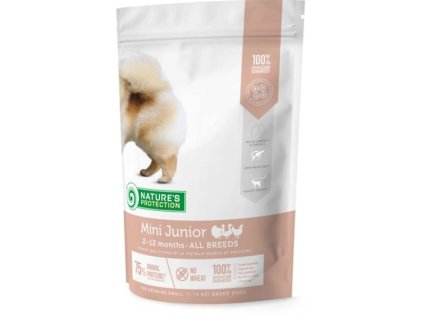 Nature's Protection Dog Dry Junior Mini 500 g
