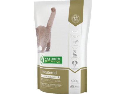 Nature's Protection Cat Dry Neutered 400 g