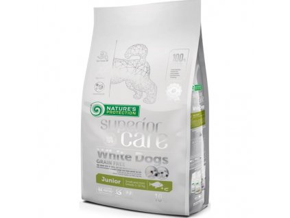 Nature's Protection Dog Dry Superior Junior SB White Wh Fish 10 kg